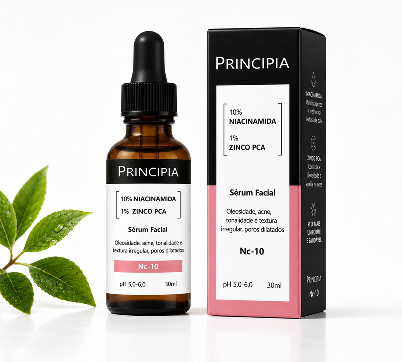 Sérum Facial Principia NC-10 Niacinamida 10% + Zinco PCA 1% 30 ml