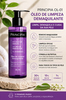 Óleo de Limpeza Demaquilante Principia OL-01 200 ml