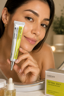Celimax Retinal Shot em foto humanizada