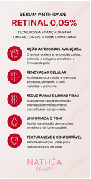 Creamy Retinal 0,05% 30g - benefícios NATHÉA Beauty