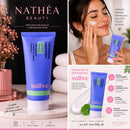 Hidratante Reparador Sallve em uso