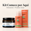 Kit Comece por Aqui com Creme Hidratante Principia CH-01 e Protetor Solar Sallve FPS 50
