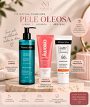 Kit Pele Oleosa NATHÉA com Principia GL-01, Creamy Calming Cream e Principia PS-01 FPS 60