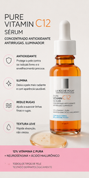Pure Vitamin C12 La Roche-Posay 30ml - principais benefícios